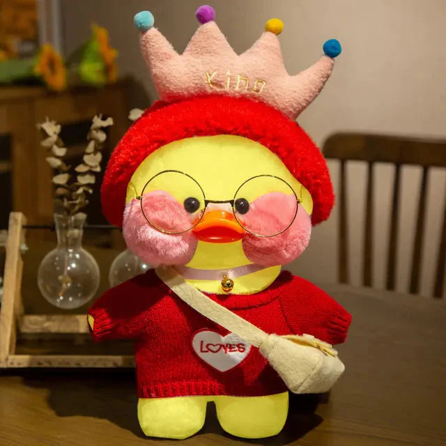 Plüschtier Kawaii Ente – Kuscheltier - Stofftier süß