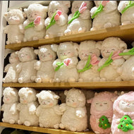 Plüschtier Lamm – Kuscheltier - Stofftier weich