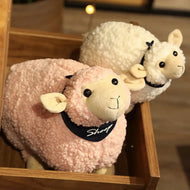 Plüschtier Vintage Lamm – Kuscheltier - Stofftier Nostalgie