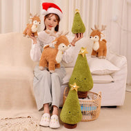 Plüschtier Weihnachtsreindeer – Kuscheltier - Stofftier