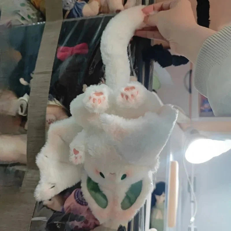 Plüschtier Weiße Fledermaus – Kuscheltier - Stofftier