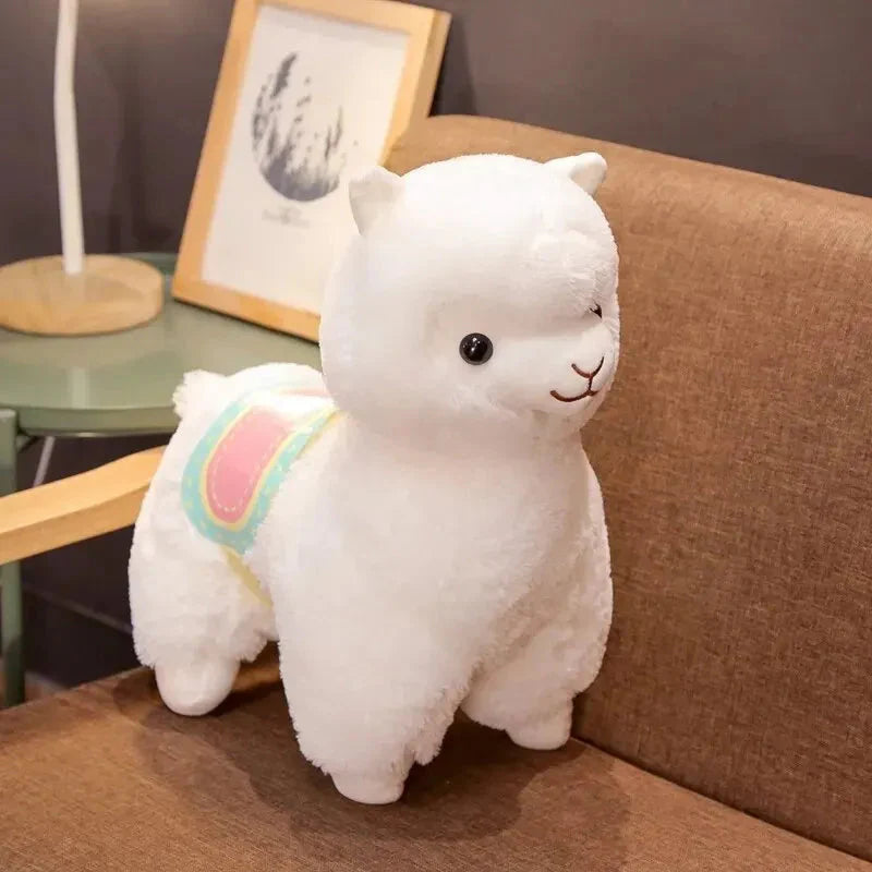 Plüschtier Alpaka Llama – Kuscheltier - Stofftier weich