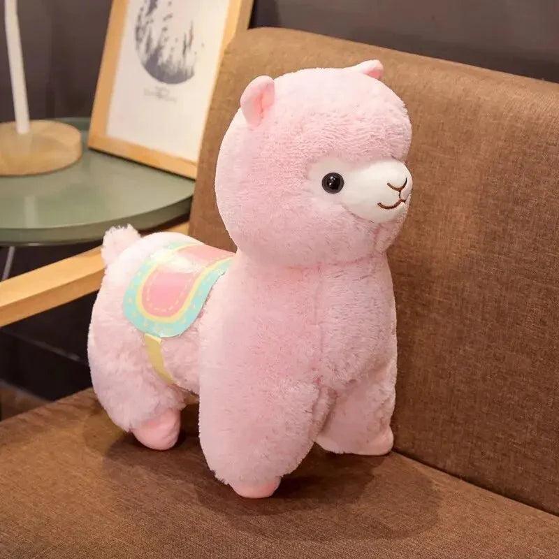 Plüschtier Alpaka Llama – Kuscheltier - Stofftier weich