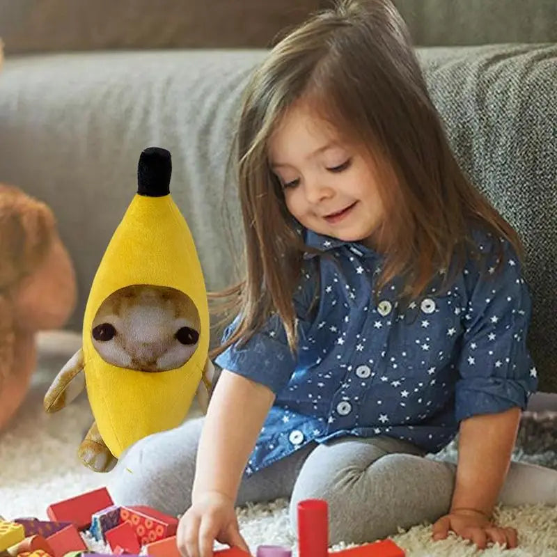 Plüschtier Banana Cat – Kuscheltier - Stofftier