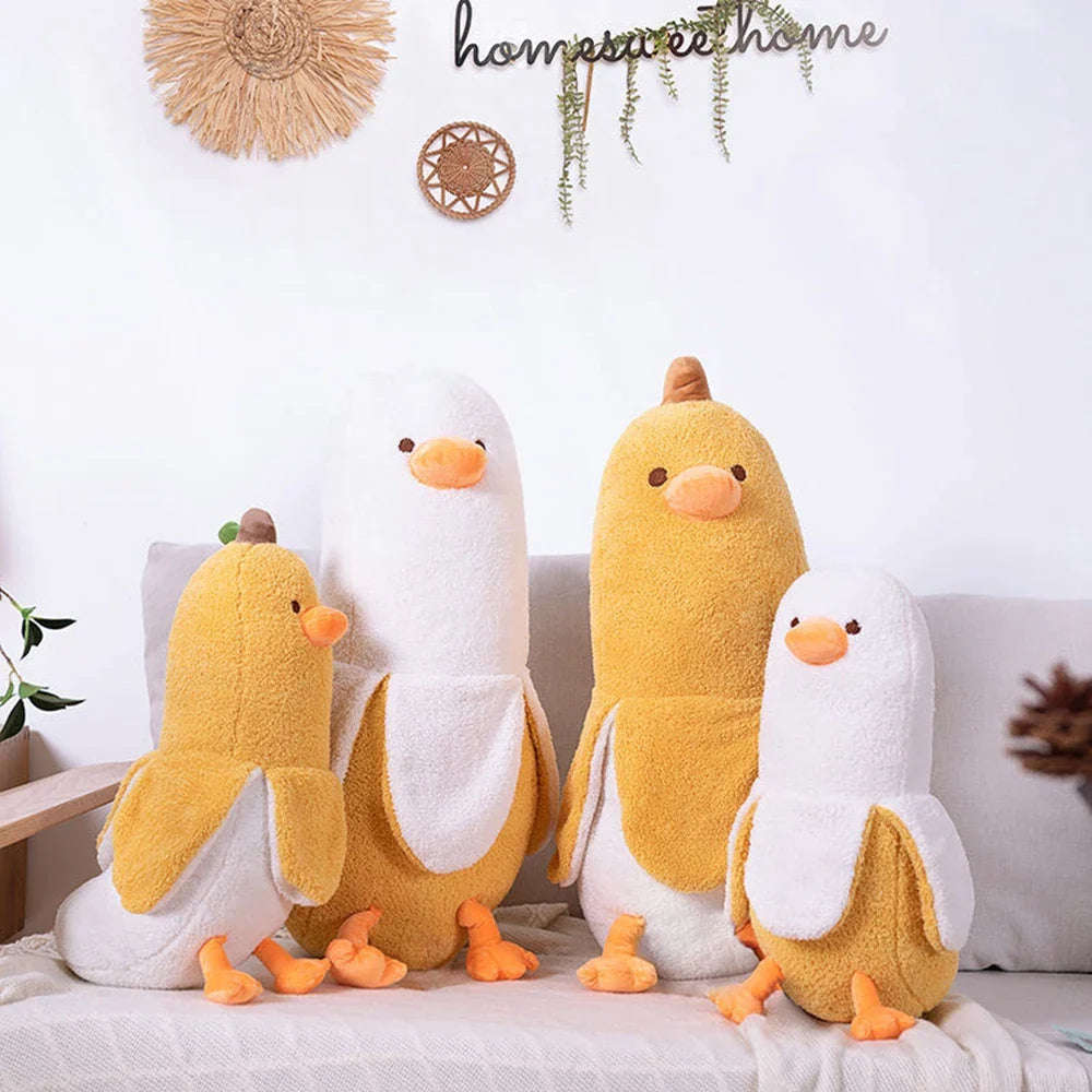 Plüschtier Banana Duck – Kuscheltier - Stofftier weich