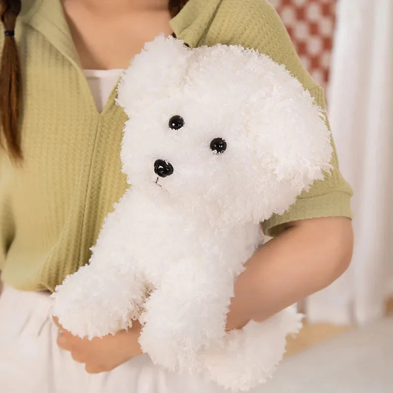 Plüschtier Bichon Frise – Kuscheltier - Stofftier weich
