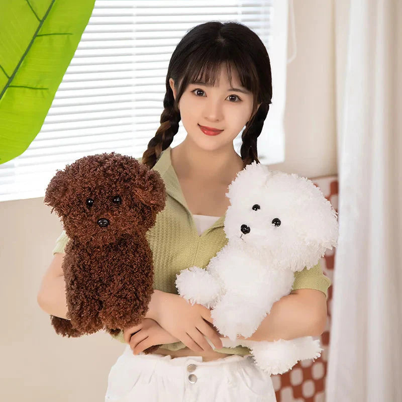 Plüschtier Bichon Frise – Kuscheltier - Stofftier weich