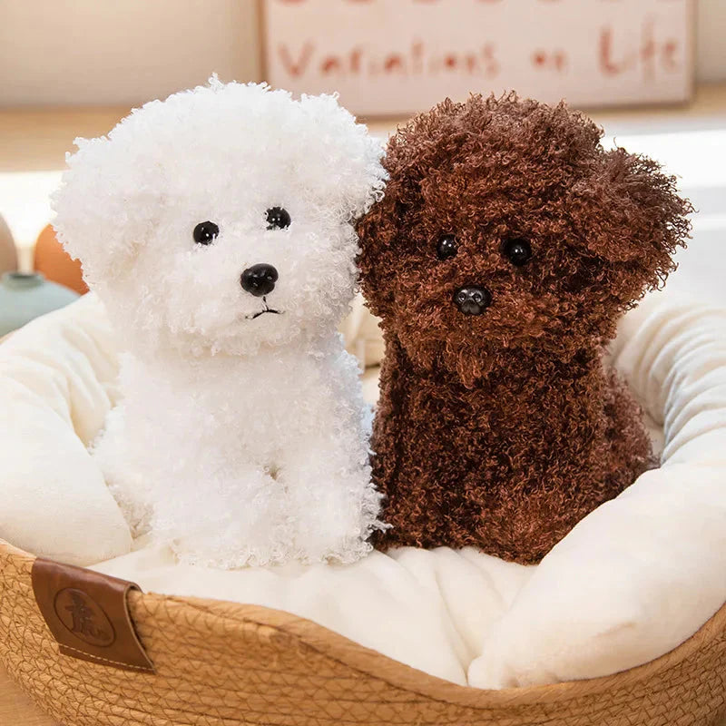 Plüschtier Bichon Frise – Kuscheltier - Stofftier weich