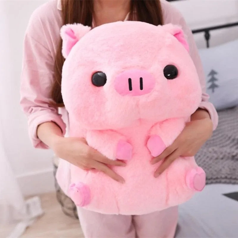 big eyed pig stuffed animal 