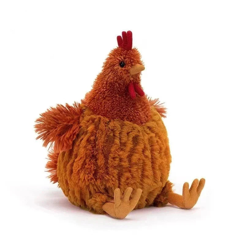 Plüschtier Braune Henne – Kuscheltier - Stofftier