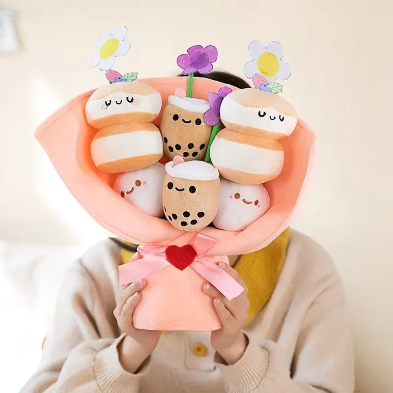 Plüschtier Bubble Tea Bouquet – Kuscheltier - Stofftier