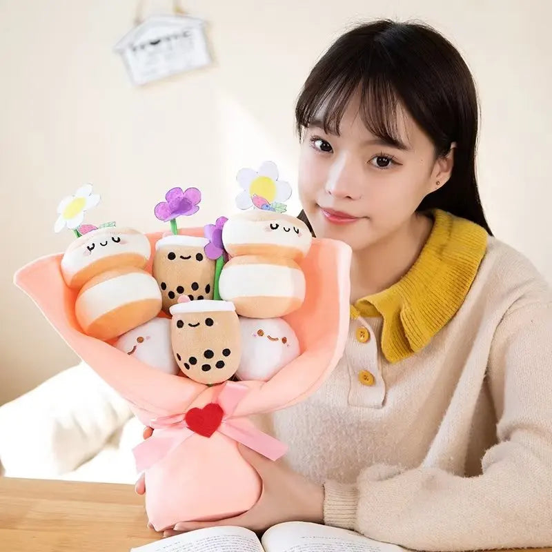 Plüschtier Bubble Tea Bouquet – Kuscheltier - Stofftier