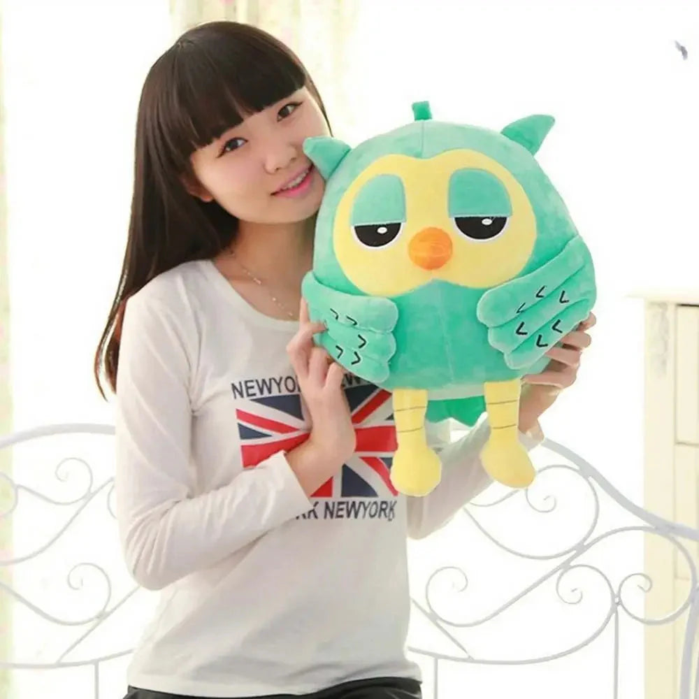 Colorful Owl Stuffed Animal 