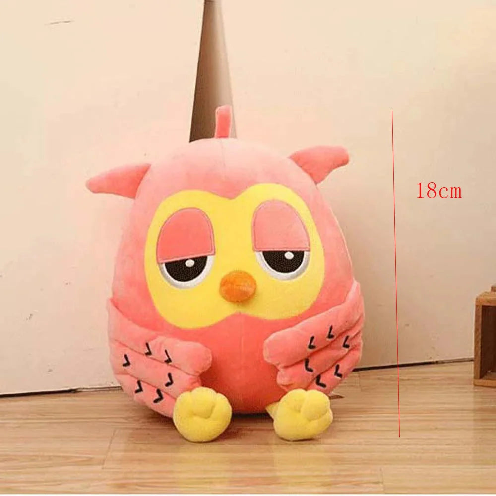 Colorful Owl Stuffed Animal 