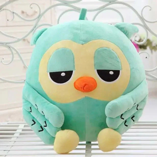 Colorful Owl Stuffed Animal 
