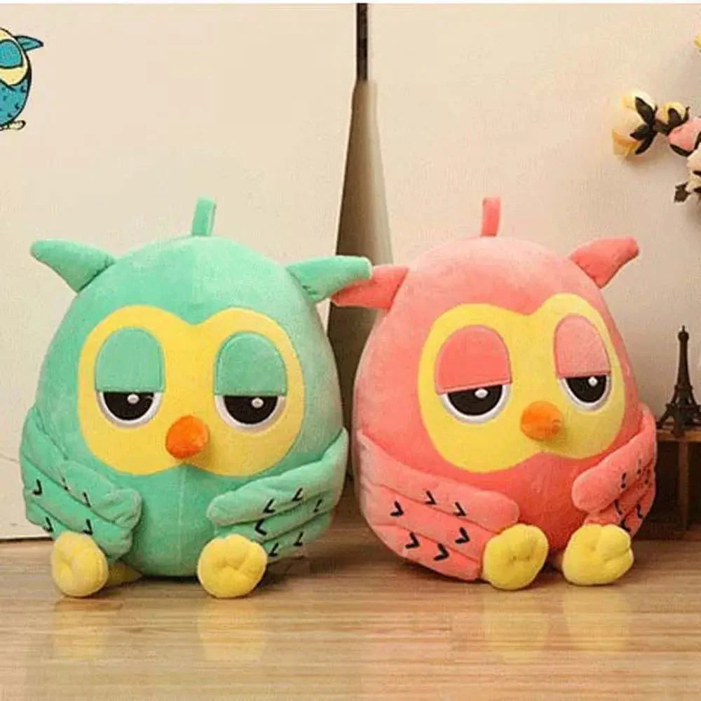 Colorful Owl Stuffed Animal 