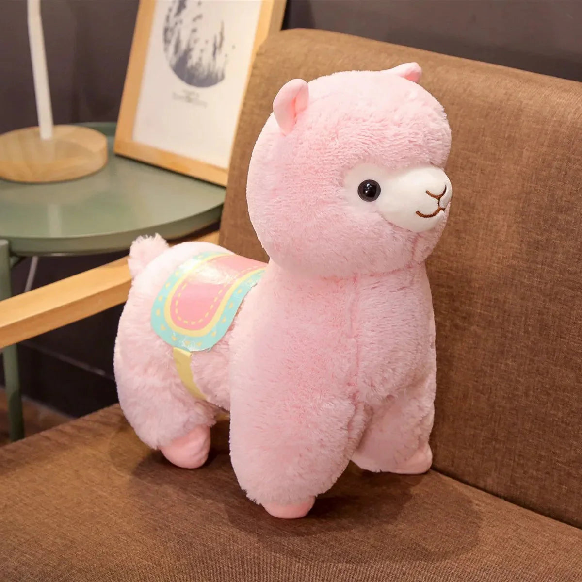 Plüschtier Buntes Lama – Kuscheltier - Stofftier