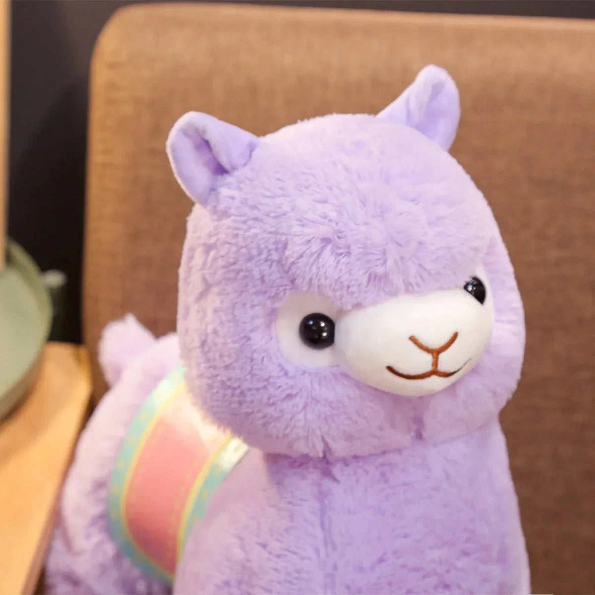 colorful llama stuffed animal 