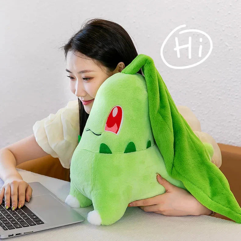 Chikorita pokemon stuffed animal 