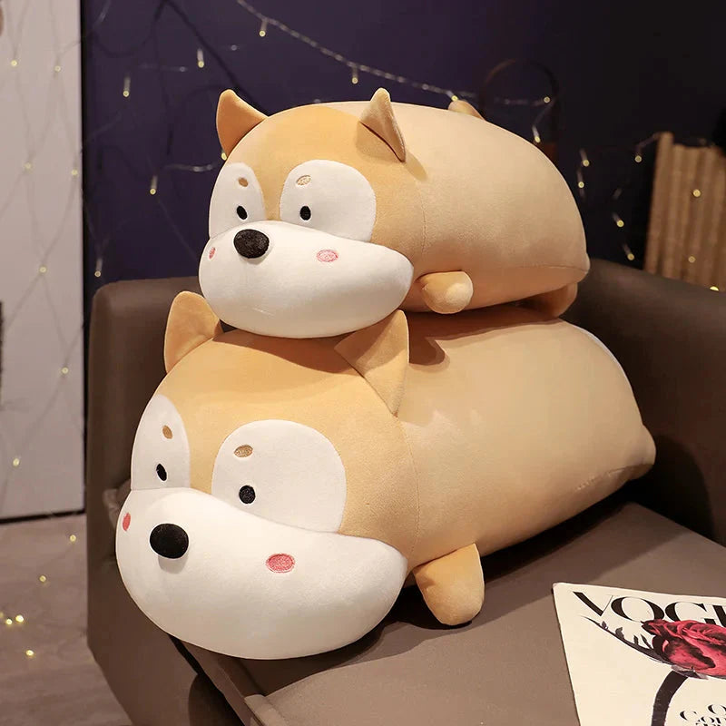 Plüschtier Chubby Hund – Kuscheltier - Stofftier weich