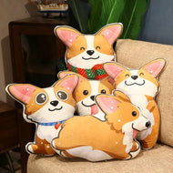 Plüschtier Corgi Kissen – Kuscheltier - Stofftier weich