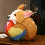 Plüschtier Corgi Kissen – Kuscheltier - Stofftier weich