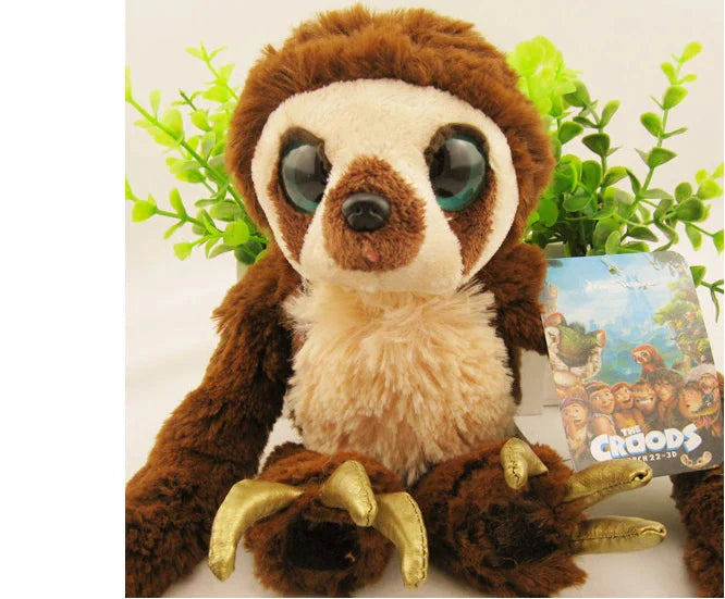 Plüschtier Croods Faultier – Kuscheltier - Stofftier weich