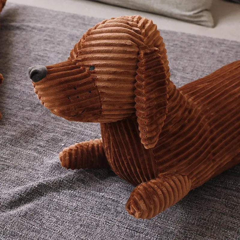 Plüschtier Dackel – Kuscheltier - Stofftier Gewichtet