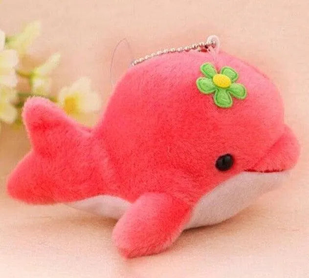 Plüschtier Delfin Schlüsselanhänger – Kuscheltier - Stofftier