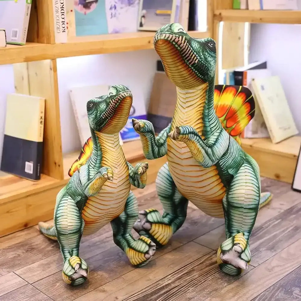 Plüschtier Dinosaurier – Kuscheltier - Stofftier mit Muster