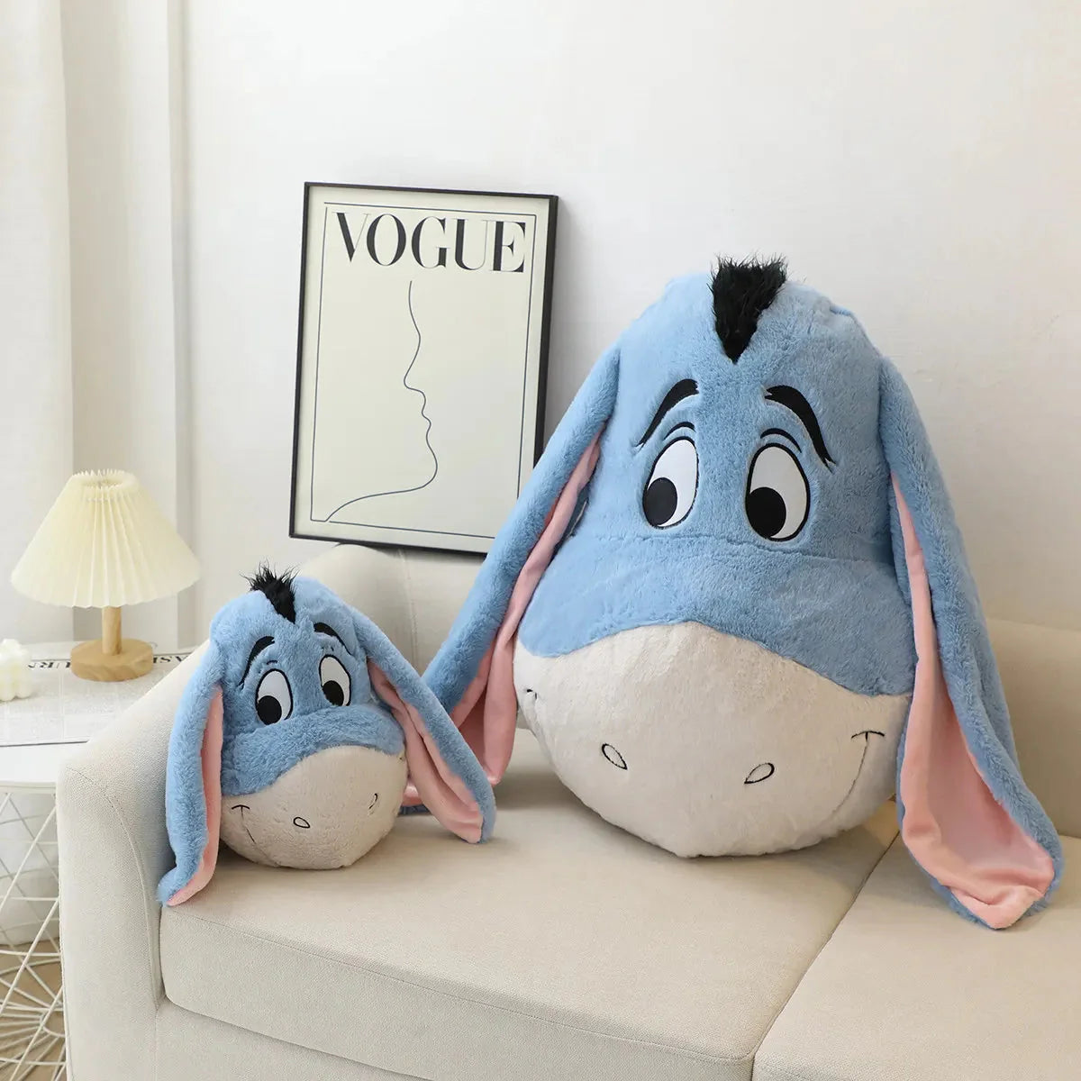 Plüschtier Eeyore – Kuscheltier - Stofftier Kissen