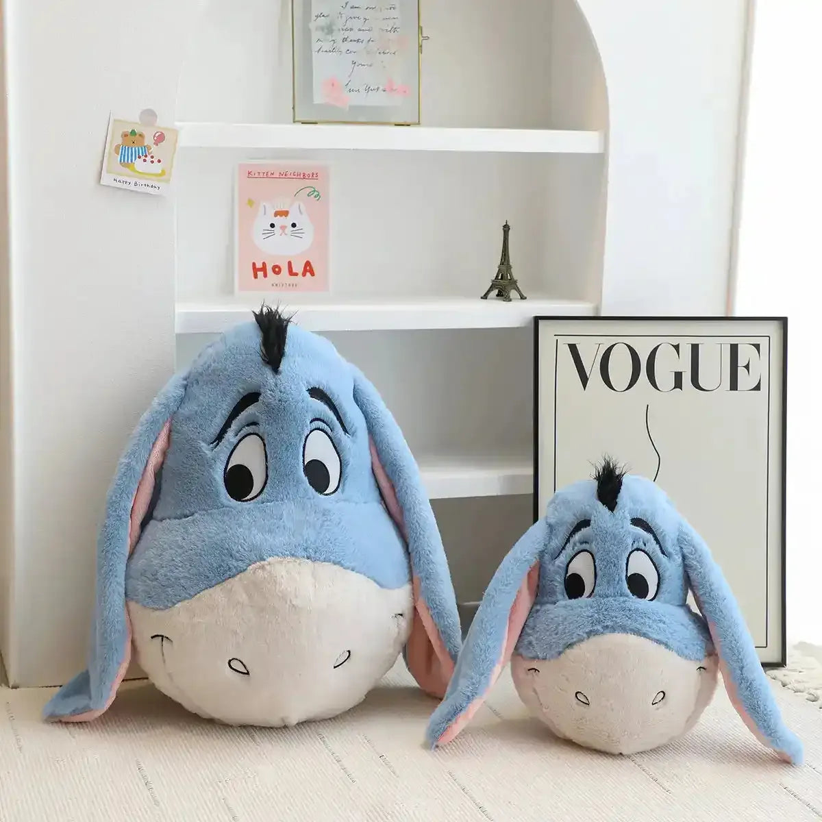 Plüschtier Eeyore – Kuscheltier - Stofftier Kissen