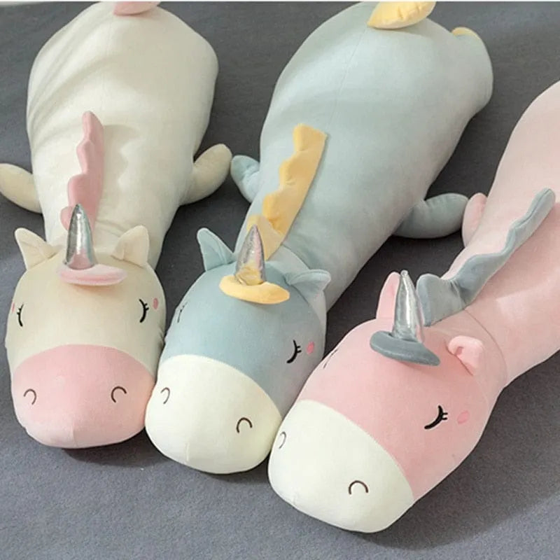 Plüschtier Einhorn – Kuscheltier - Stofftier Gewichtsfüllung