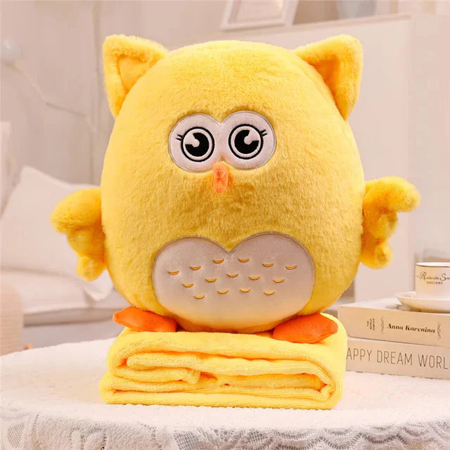 Fluffy Owl Stuffed Animals 
