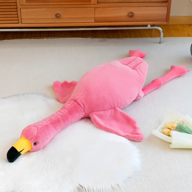 Plüschtier Flamingo – Kuscheltier - Stofftier bunt