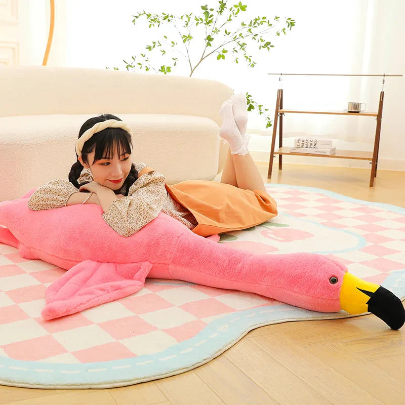 giant flamingo stuffed animal 
