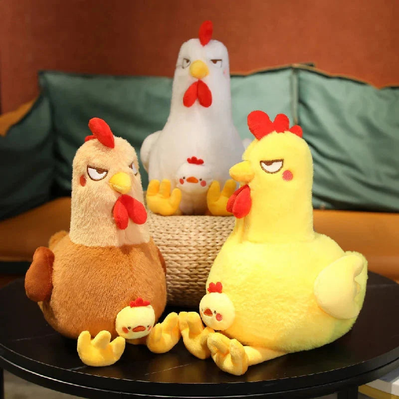 Fluffy Chicken Stuffed Animals 