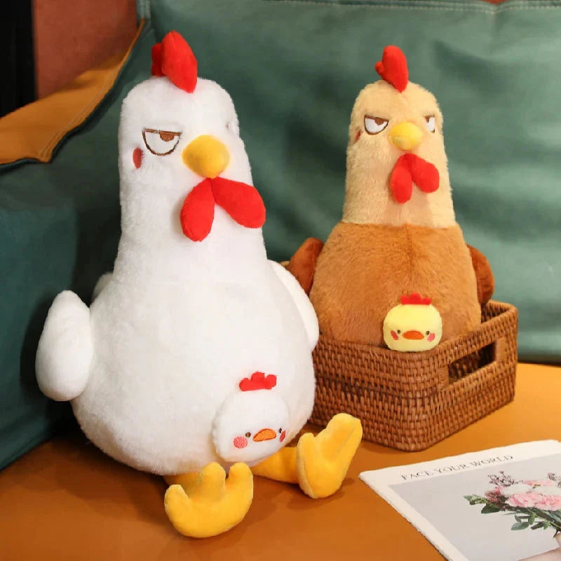 Fluffy Chicken Stuffed Animals 