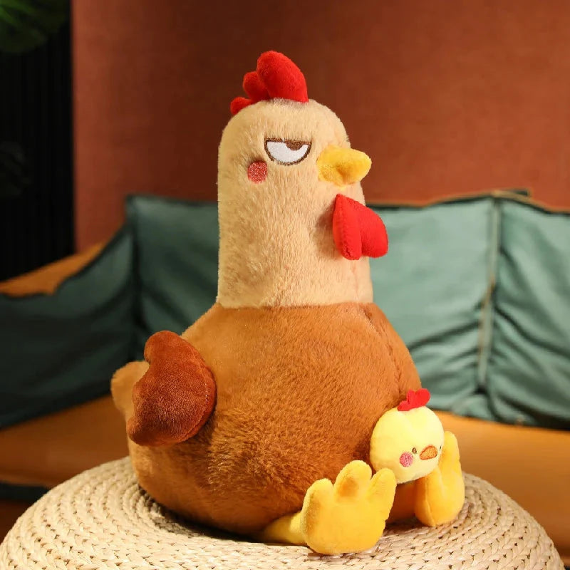 Plüschtier Fluffiges Huhn – Kuscheltier - Stofftier