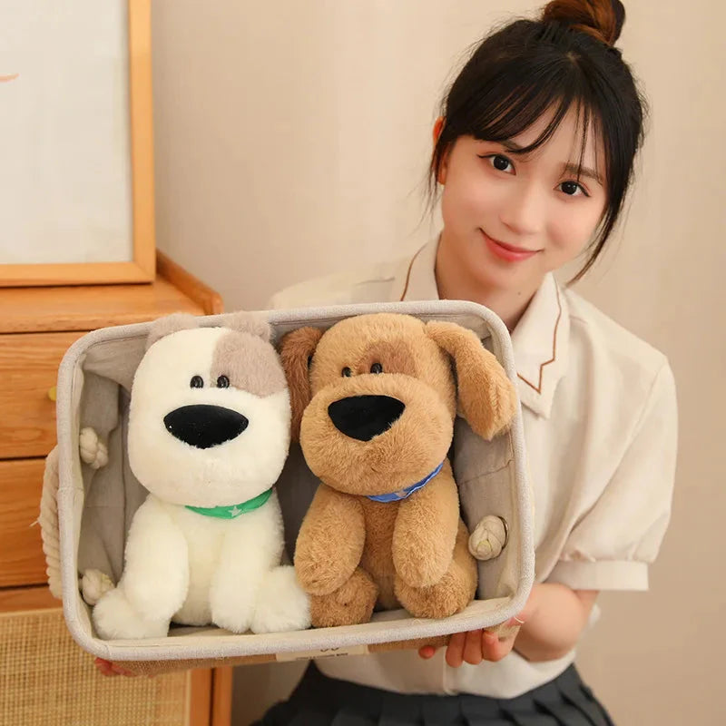 Plüschtier Fluffy Hund – Kuscheltier - Stofftier weich