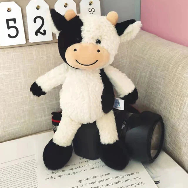 Plüschtier Fluffy Kuh – Kuscheltier - Stofftier weich