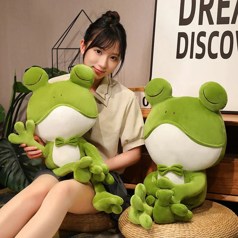 Plüschtier Frosch – Kuscheltier - Stofftier weich