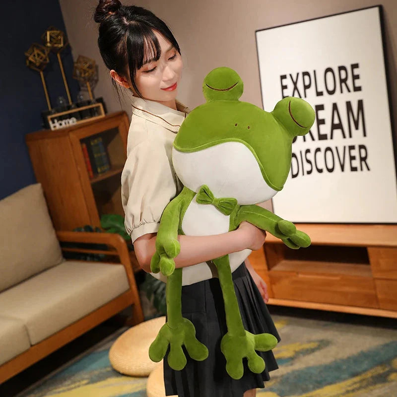 Plüschtier Frosch – Kuscheltier - Stofftier weich