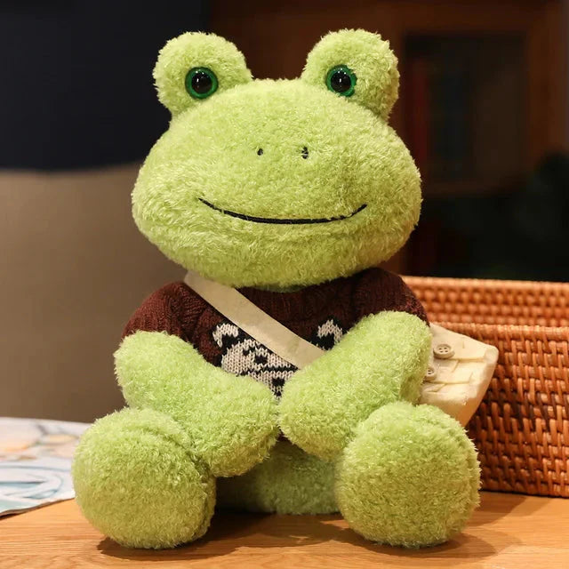 Plüschtier Frosch – Kuscheltier - Stofftier weich