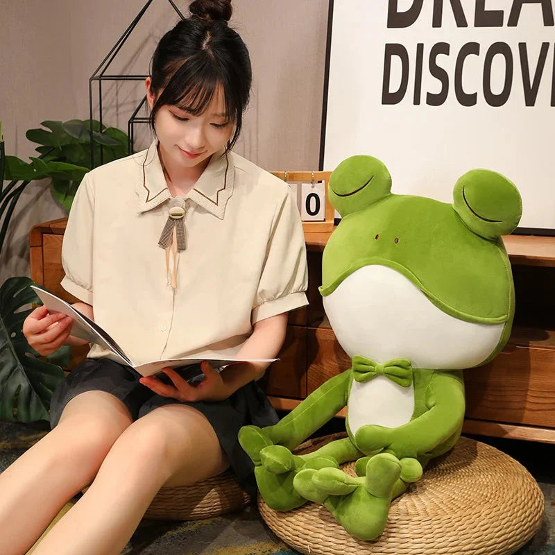 Plüschtier Frosch – Kuscheltier - Stofftier weich