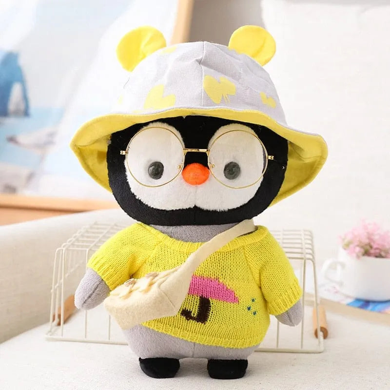 Plüschtier Gelber Pinguin – Kuscheltier - Stofftier