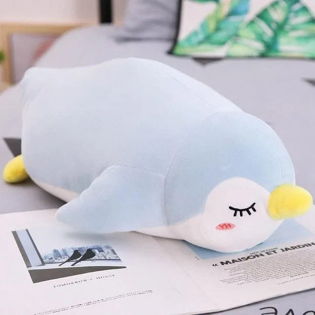 Plüschtier Gleitschlitten-Pinguin – Kuscheltier - Stofftier