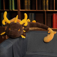 Plüschtier Goldener Drache – Kuscheltier - Stofftier