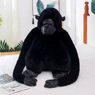 Plüschtier Gorilla – Kuscheltier - Stofftier braun schwarz