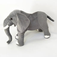 Plüschtier Grauer Elefant – Kuscheltier - Stofftier